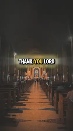 Thank you Lord.