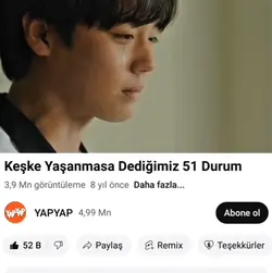 keşke yaşanmasaydı..