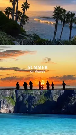 Summer in beach 