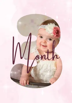 three months baby