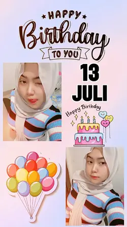 13 Juli Ultah