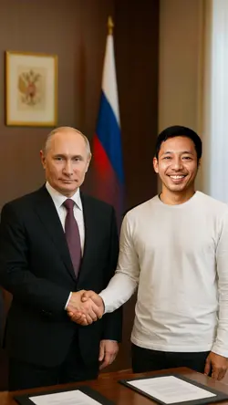 WITH VLADIMIR PUTIN 