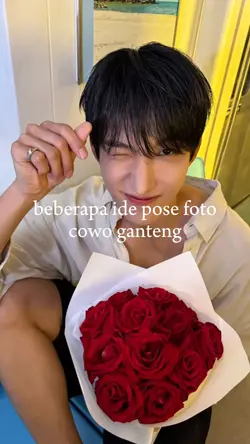 ide pose cw ganteng