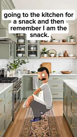 Me going to kitchen!