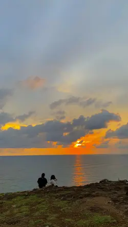 Video sunset estetik