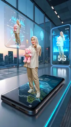 viral miniatur 3d ai