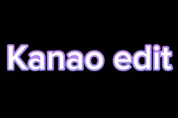 Kanao edit