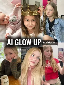 AI glow up 6pic
