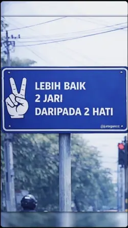 katakata dua jari