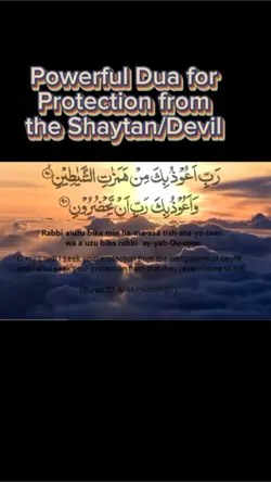Protection frm Devil