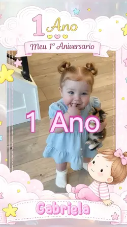 Mêsversário 1 Ano