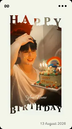 HBD 13 AUGUST
