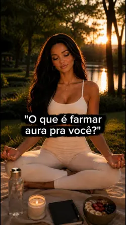 O que é farmar aura?