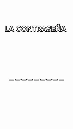 la contraseña 