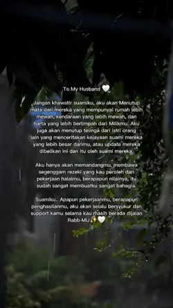 To my husband