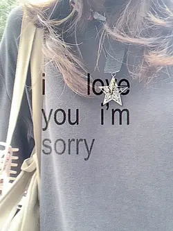 I love u i’m sorry