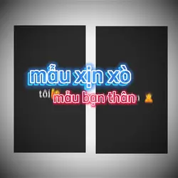 mẫu bạn thân 