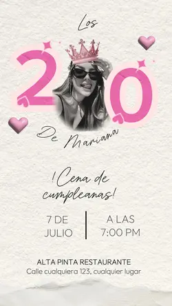 Invitacion niña
