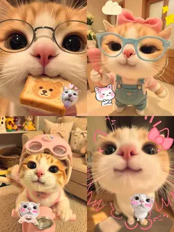4pics cutie kitty
