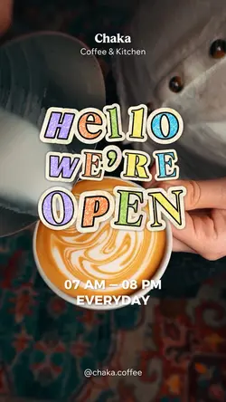 We Are Open