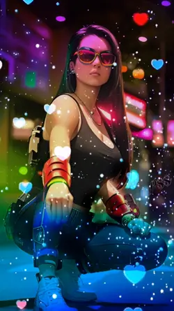 Neon Heart mixed