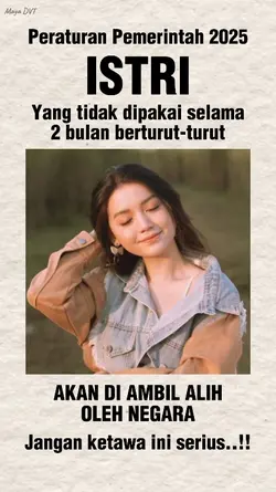 Istri Tidak Dipakai