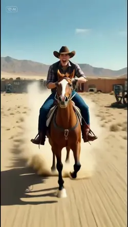 Wild West cowboy