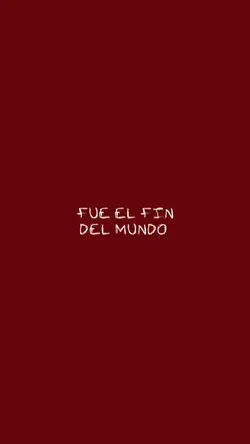 Fin del mundo