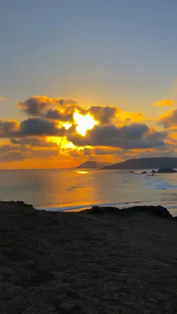 Video sunset estetik