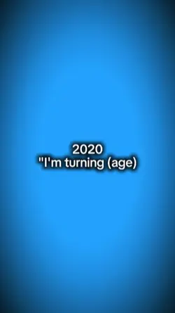 I'm turning 