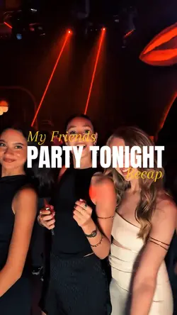 night party at club