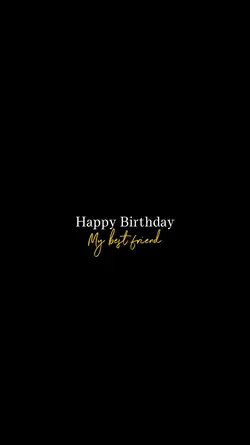 birthday friend 