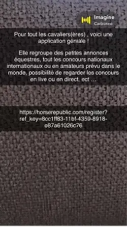 Pour les cavalières 