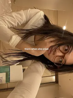there when she cried