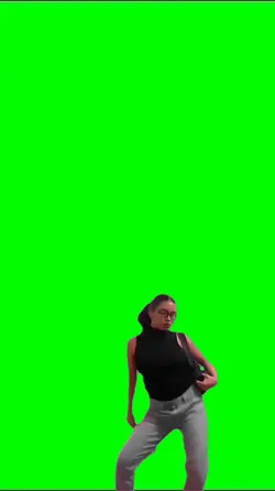 Happy dancing