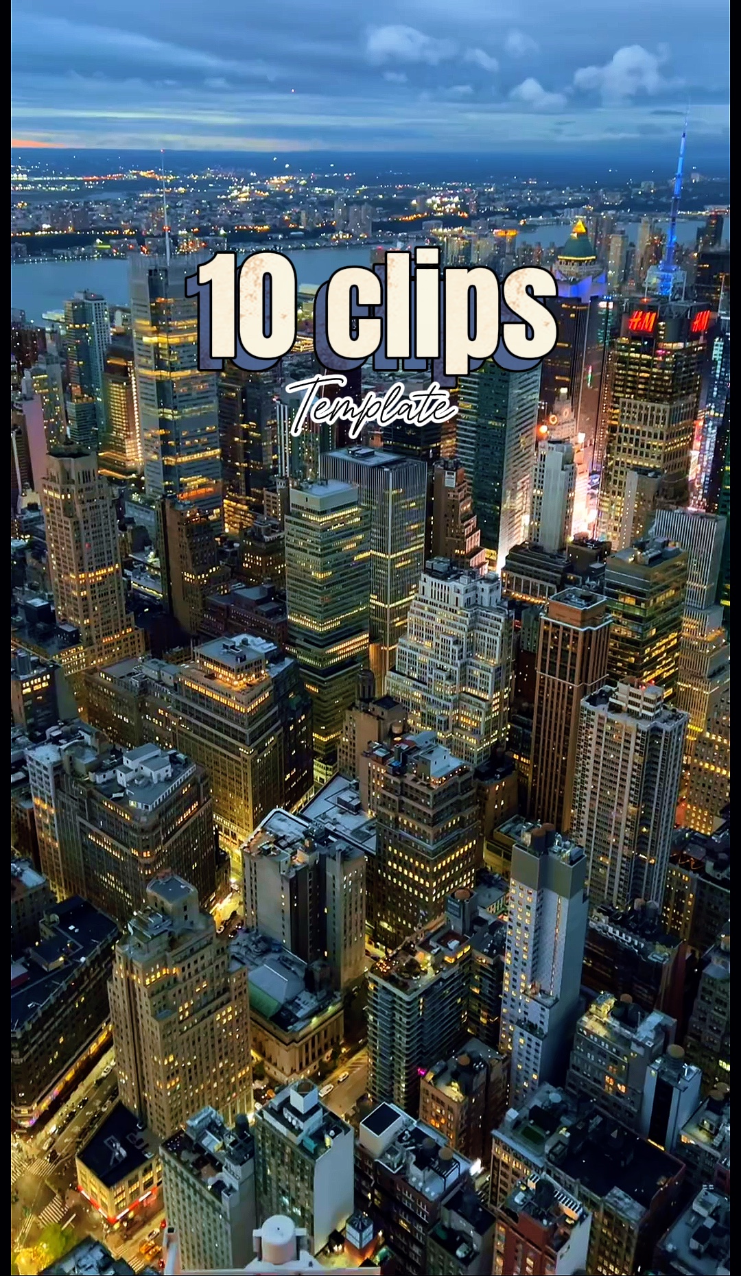 capcut template cover