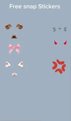 free snap Stickers