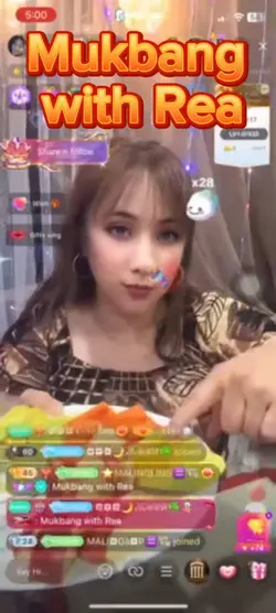 #Mukbang with Rea