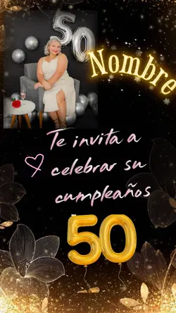 Felics 50 invitación