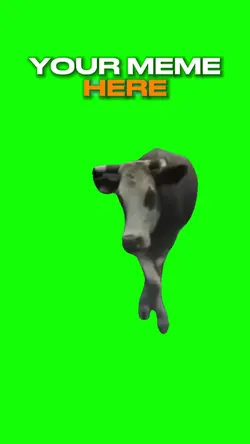 Cow Model Walking