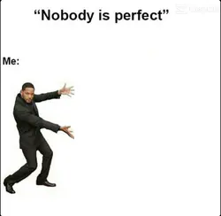 Nobody's perfect 