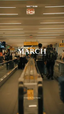 A glimpse of March