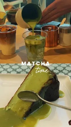 matcha time!!