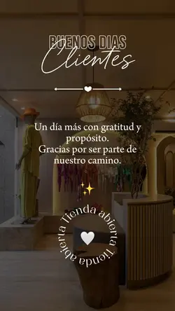 Buenos dias clientes
