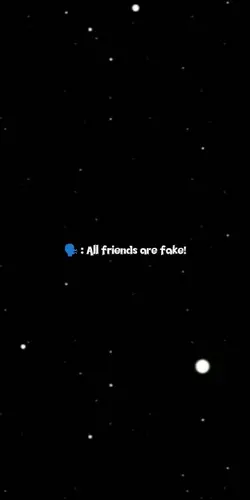 all friends is fake