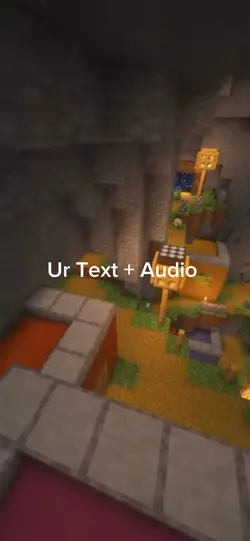 Minecraft parkour