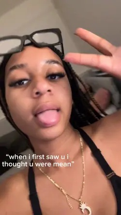 i thought u was mean