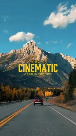 Travel Cinematic