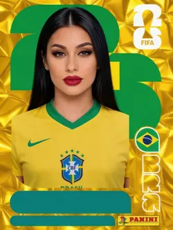 FIGURINHA DOURADA DA COPA