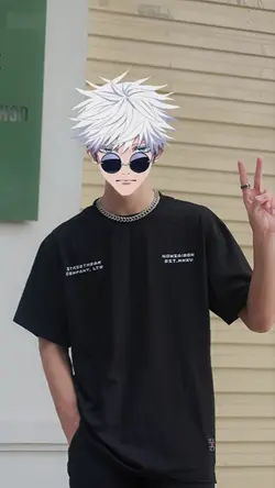 stiker muka anime